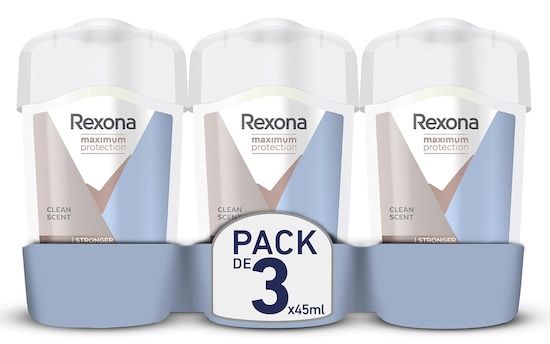 👃 3x Rexona Deodorant Stick Anti Transpirant Clean Scent ab 10,63€ (statt 18€)