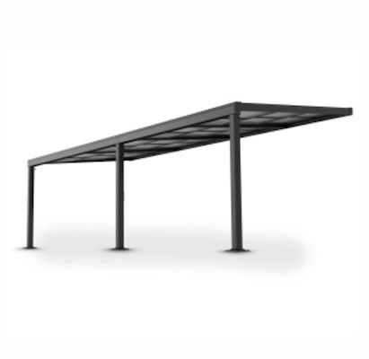 🏡 Juskys Terrassenüberdachung mit Schiebedach, 6x3m für 1.504,95€ (statt 1.989€)