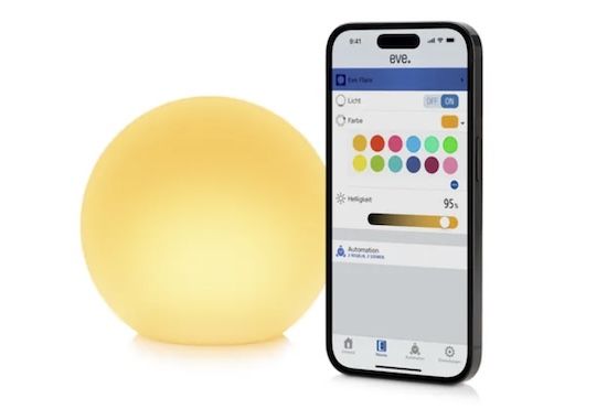 💡 2x Eve Flare tragbare Smart LED Leuchte für 139,95€ (statt 165€)