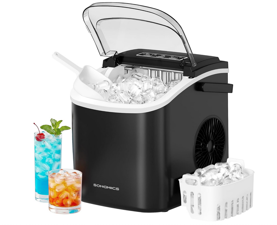 Songmics Eiswürfelmaschine mit Selbstreinigung für 50,99€ (statt 63€)