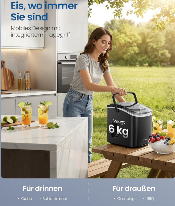 🧊🧊 Songmics Eiswürfelmaschine mit Selbstreinigung für 50,99€ (statt 63€) 🧊🧊 Songmics Eiswürfelmaschine mit Selbstreinigung für 50,99€ (statt 63€)
