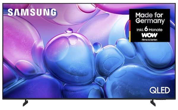 📺 Samsung GQ55Q6FAAU   55 Zoll QLED UHD Fernseher für 399€ (statt 540€)