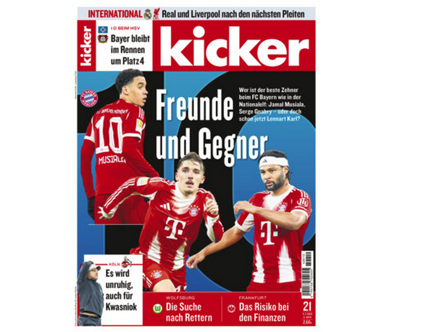 ⚽ Kicker Halbjahresabo 26 Ausgaben 💥 für 59,90€ (statt 147€) – durch Sofort-Rabatt
