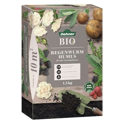 🪱 1,5kg Dehner Bio Regenwurm-Humus ab 8,99€ (statt 15€)