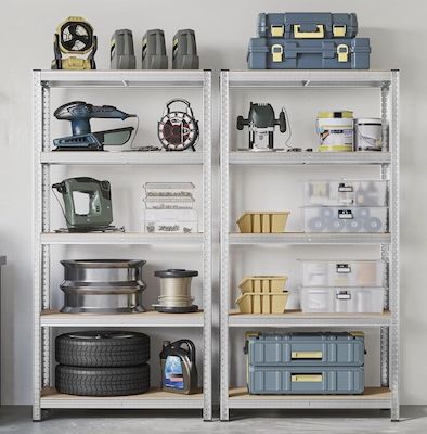 đ 2er Set SONGMICS Schwerlastregal mit Stahlgestell, bis 875 kg fĂŒr 35,99⏠(statt 42âŹ) đ 2er Set SONGMICS Schwerlastregal mit Stahlgestell, bis 875 kg fĂŒr 35,99⏠(statt 42âŹ)