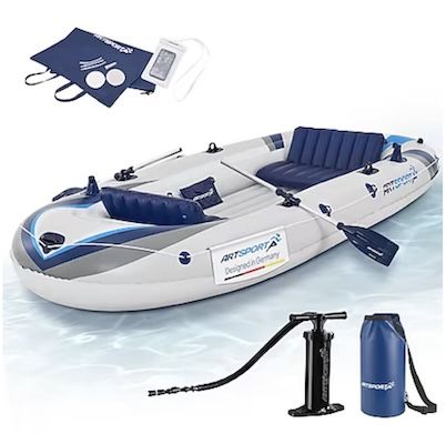 🚣‍♂️ ArtSport Schlauchboot 322 cm aufblasbar mit 2 Sitzbänken für 105,94€ (statt 150€)