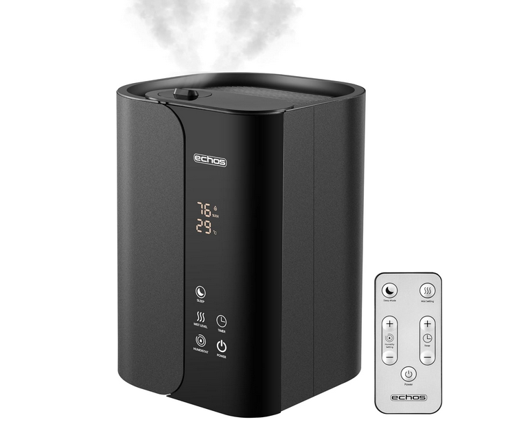 Steinborg Luftbefeuchter 5 Liter Ultraschall & Diffusor für 39,90€ (statt 70€)