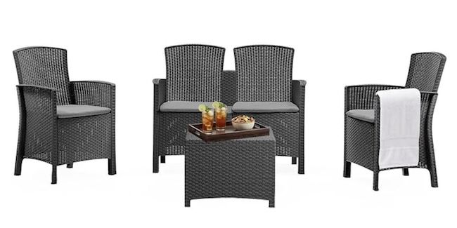 🏡 Dmora Urano Garten Lounge Set für 339,99€ (statt 408€)