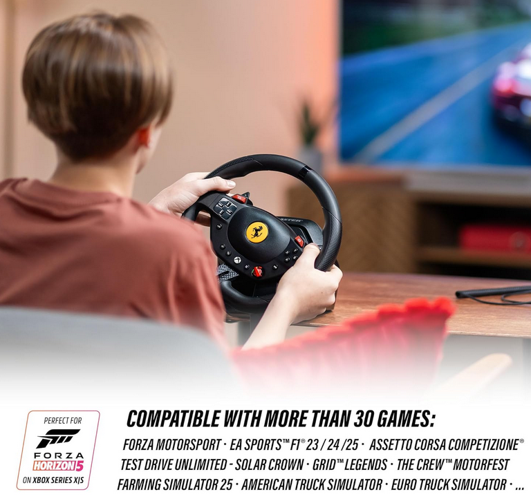 🏎️🏆Thrustmaster T98 Ferrari 296 GTS Rennlenkrad & Pedal-Set XBox/PC für 76,68€ (statt 93€) 🏎️🏆Thrustmaster T98 Ferrari 296 GTS Rennlenkrad & Pedal Set XBox/PC für 76,68€ (statt 93€)