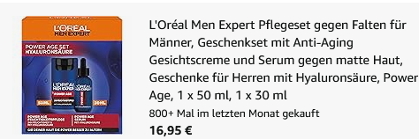 🧴 L'Oréal Men Expert Geschenkset für Männer ab 16,14€ (statt 22€) 🧴 LOréal Men Expert Geschenkset für Männer ab 16,14€ (statt 22€)