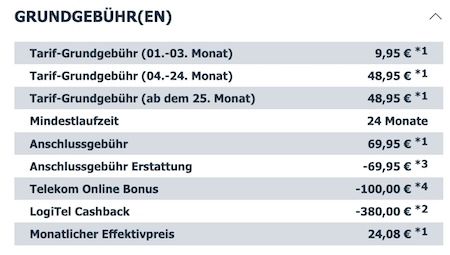 🛜 Telekom MagentaZuhause L (100 Mbit/s) für eff. 24€ mtl. ➡️ durch 480€ Bonus 🤑