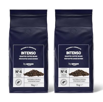☕ 2kg by Amazon Kaffeebohnen Caffè Intenso ab 17,46€ (statt 28€) – unter 9€/kg 🤯
