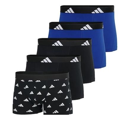 🩳 5er Pack adidas Active Flex Cotton Trunks für 26,42€ (statt 37€)
