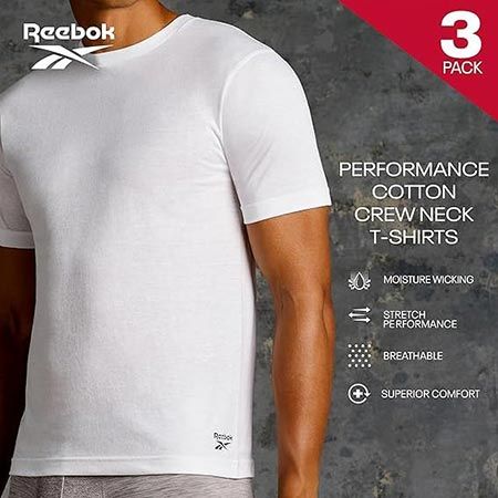 👕 3er Pack Reebok Santo Herren T Shirts ab 22,83€ (statt 37€)