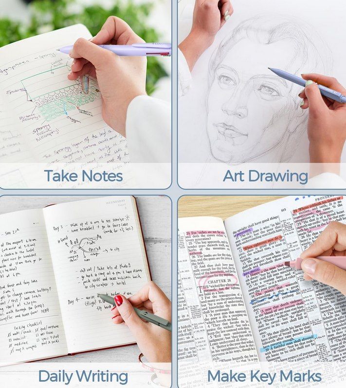 🖊️ Four Candies Federmappe inkl. 32 Stifte und viel Zubehör ab 21,69€ (statt 30€)