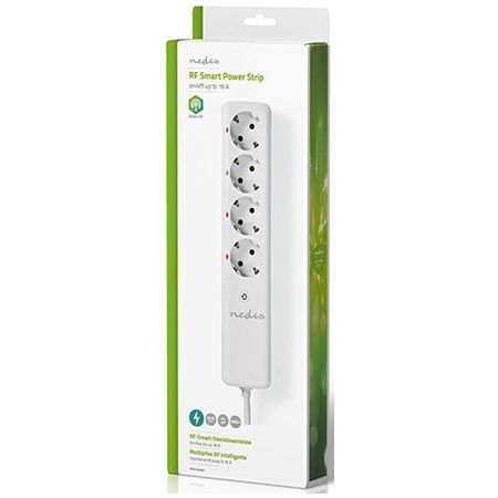 🔌 Nedis 4-Fach Schaltbare Steckdosenleiste, 3.680W für 9,99€ (statt 30€)