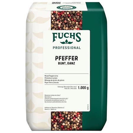 🍲 1kg Fuchs Professional Bunter Pfeffer, ganz ab 21,95€ (statt 36€)