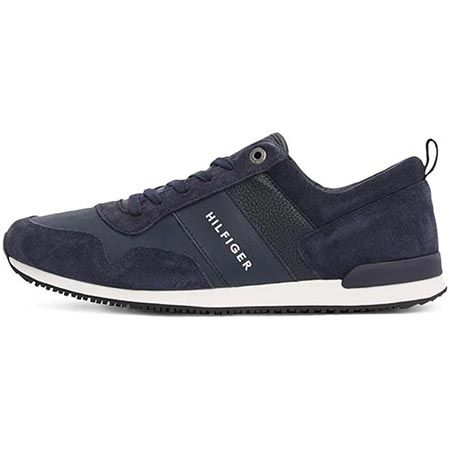 👟 Tommy Hilfiger Runner Iconic Leather Suede Mix Sneaker für 59,95€ (statt 73€)