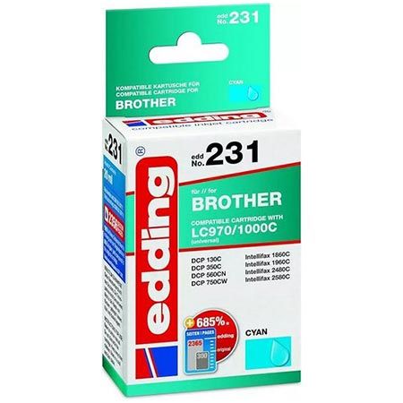 🖨️ Edding Druckerpatronen für nur 1,99€ pro Stück zzgl. 3,90€ Versand