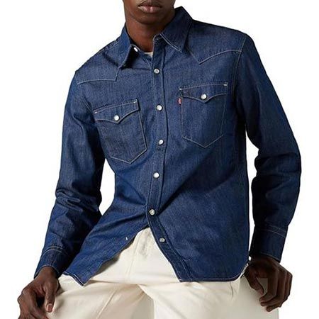 👕 Levi’s Barstow Western Jeanshemd in Indigo ab 36€ (statt 50€)