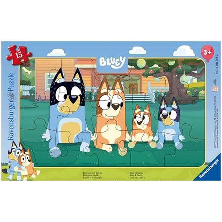 🧩 Ravensburger Bluey Kinderpuzzle ab 3 Jahren, 15 Teile für 4,92€ (statt 9€)