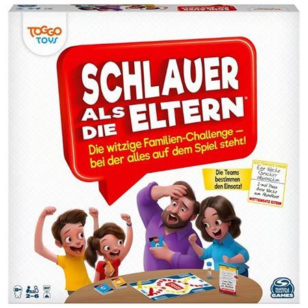 🎲 Spin Master - Schlauer als die Eltern, Quiz- & Actionspiel für 18,80€ (statt 25€) 🎲 Spin Master Schlauer als die Eltern, Quiz & Actionspiel für 18,80€ (statt 25€)