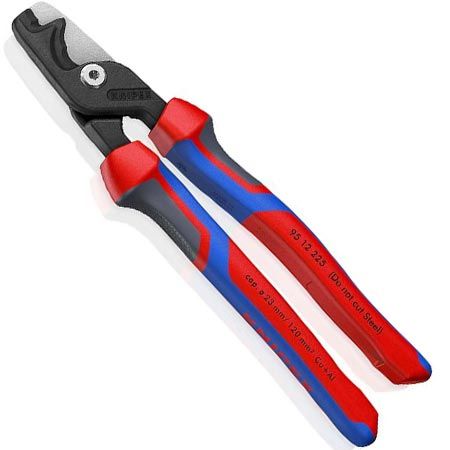 🔌 Knipex StepCut XL Kabelschere mit Stufenschnitt, 225mm für 40,79€ (statt 48€)