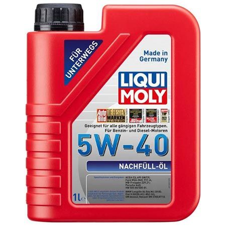 🛢️ 1 Liter LIQUI MOLY 5W-40 Synthese Nachfüll-Öl für 12€ (statt 16€)