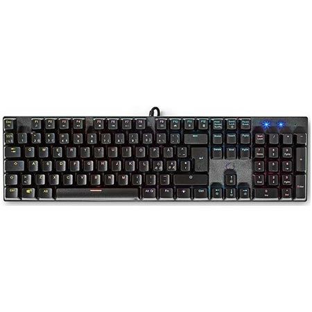 ⌨️ Nedis Wired Gaming RGB Keyboard mit ND-Layout für 9,99€ (statt 43€)
