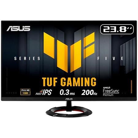 🖥️ ASUS TUF VG249Q5R 24″ FHD Gaming Monitor mit 200Hz, 0.3ms für 89,90€ (statt 104€)