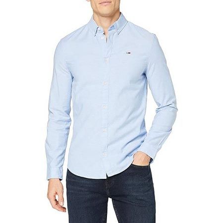 👔 Tommy Jeans TJM Slim Langarm Hemd ab 39,37€ (statt 53€)