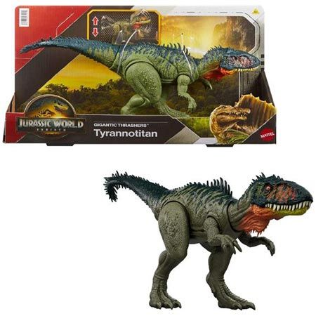 🦖 Mattel Jurassic World: Tyrannotitian Spielzeugfigur für 16,99€ (statt 29€)