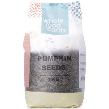 🎃 1kg Wholefood Earth Kürbiskerne, Natur für 11,30€ (statt 15€)