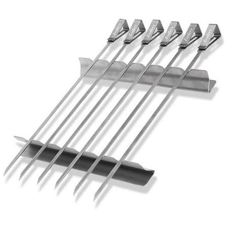 🥩 6er Pack Enders 8802 Schaschlikspiess-Set aus Edelstahl, 38cm für 11,99€ (statt 18€)