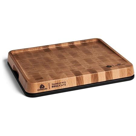 🔪 Burnhard Schneidebretter Set mit Eichenstirnholz & Kunststoff, 38x32cm für 67,90€ (statt 85€)