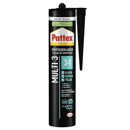 🏚️ Pattex Montage Multi 3 – 3in1 Montagekleber, 390g ab 8€ (statt 15€)
