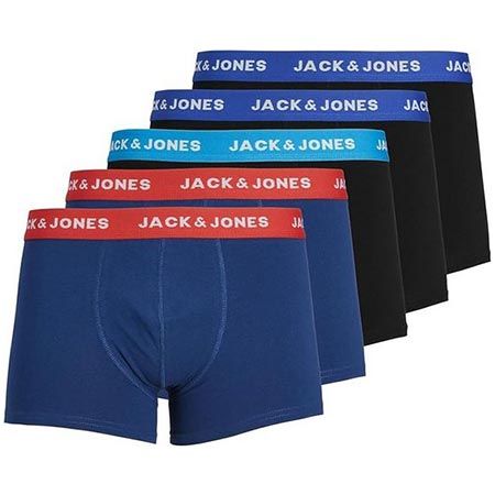 🩳 5er Pack Jack & Jones Male Trunks für 21€ (statt 28€)