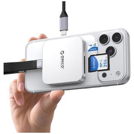 💾 ORICO Speicherkartenleser mit 100W USB-C-Anschluss für 17,99€ (statt 30€)