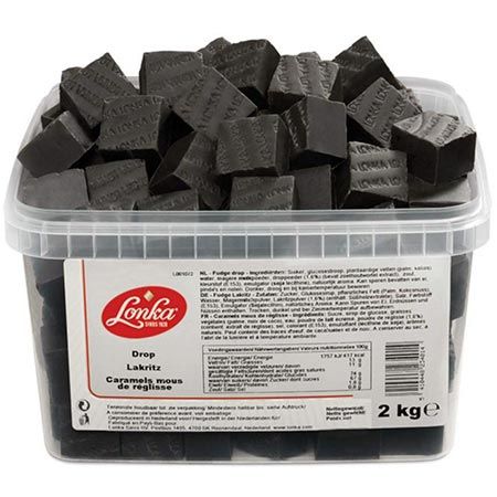 😋 2kg Lonka Fudge Lakritz Großpackung für 13,10€ (statt 20€)