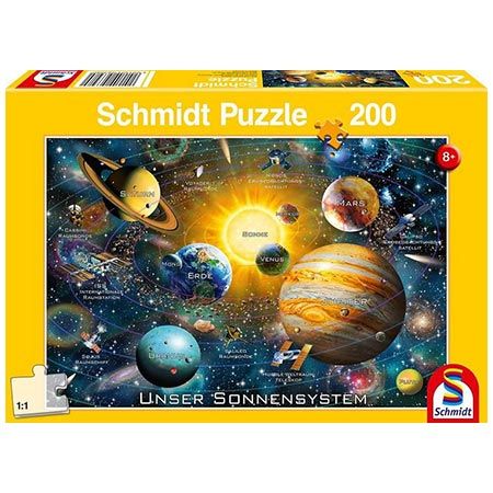 🧩 Schmidt Spiele Unser Sonnensystem, 200 Teile Kinderpuzzle für 6,49€ (statt 11€)
