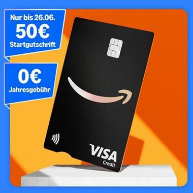 KNALLER!🔥 50€ Startguthaben 🔥 2% Cashback auf Amazon Einkäufe 💳 Kostenlose VISA – Perfekt für die Prime Days!