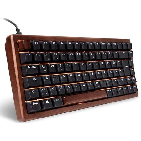 ⌨️ Sharkoon Skiller SGk50 S3 Wood 75% Gaming Tastatur für 129,90€ (statt 147€)
