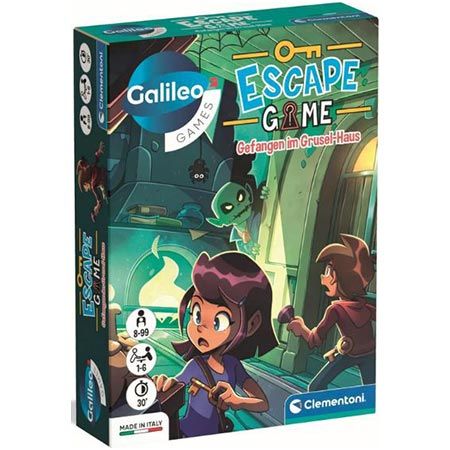 🎲 Clementoni Galileo Escape Game – Gefangen im Grusel-Haus für 3,79€ (statt 9€)