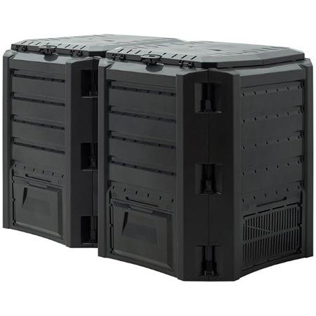 🍂 Deuba Schnellkomposter mit 800L, 135x72x83cm für 67,95€ (statt 80€)