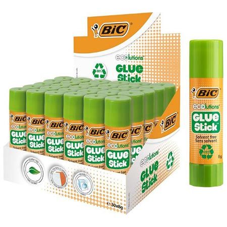 📋 30er Pack BIC Klebestift Glue Stick ECOlutions für 15,59€ (statt 22€)