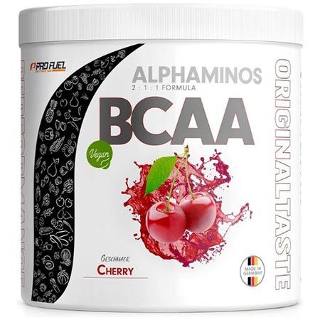 💪🏻 Pro Fuel Alphaminos BCAA Pulver Kirsche, 300g ab 15,60€ (statt 23€)