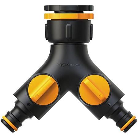 🏡 Fiskars Multi 2-Wege-Ventil für drei Gewindegrößen für 11,99€ (statt 16€)