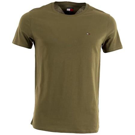 👕 Tommy Jeans TJM Essential Solid Tee T Shirt ab 14,66€ (statt 26€)