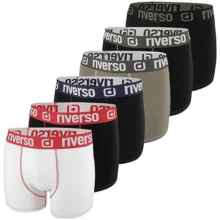 🩳 6er Pack riverso RIVOle Boxershorts für 9,99€ (statt 16€)