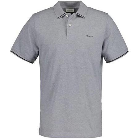 👕 GANT Tipping Ss Pique Rugger Poloshirt für 34,33€ (statt 58€)